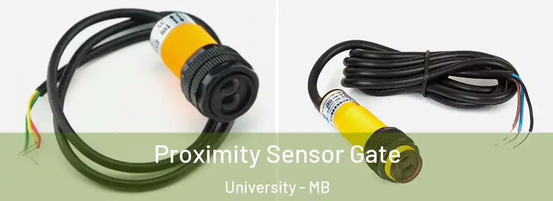  Proximity Sensor Gate University - MB