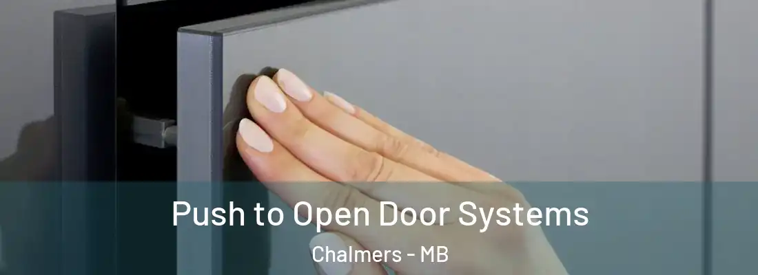  Push to Open Door Systems Chalmers - MB