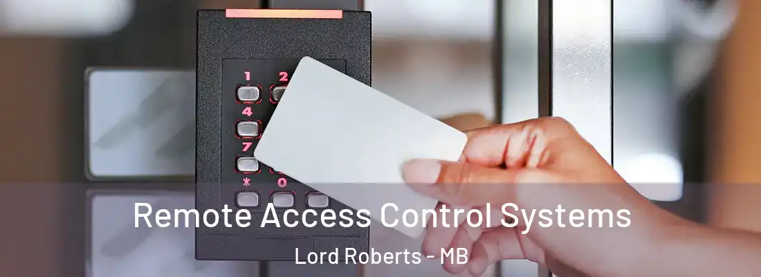  Remote Access Control Systems Lord Roberts - MB