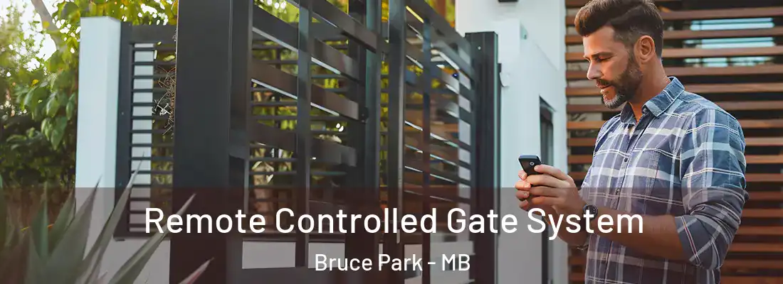  Remote Controlled Gate System Bruce Park - MB