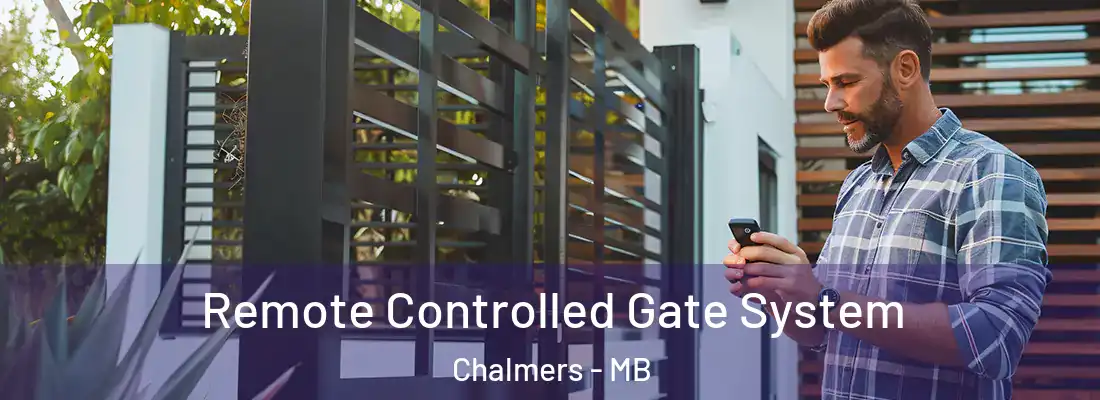  Remote Controlled Gate System Chalmers - MB