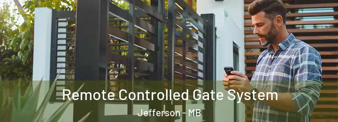  Remote Controlled Gate System Jefferson - MB