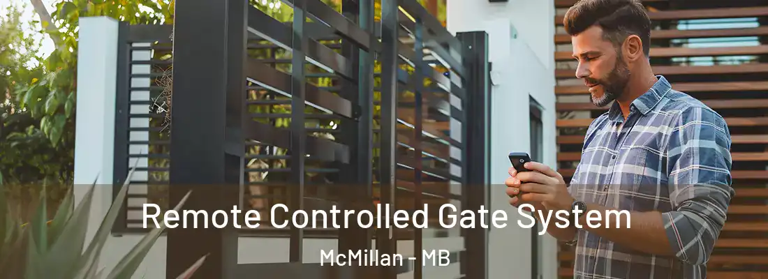  Remote Controlled Gate System McMillan - MB