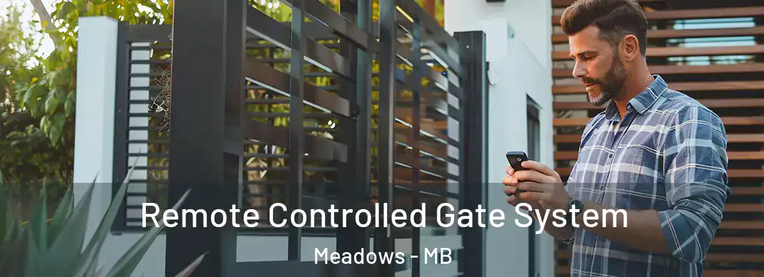  Remote Controlled Gate System Meadows - MB