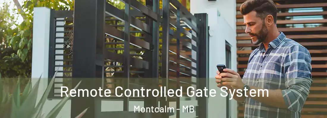  Remote Controlled Gate System Montcalm - MB