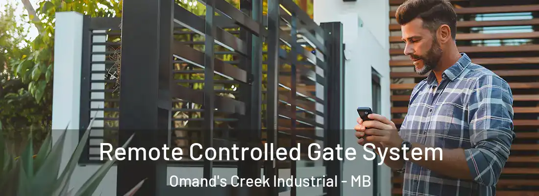  Remote Controlled Gate System Omand's Creek Industrial - MB