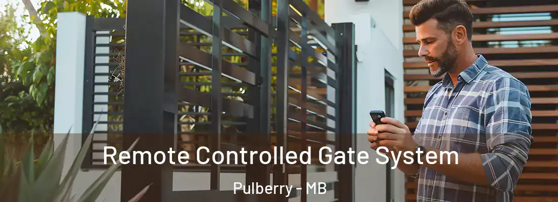 Remote Controlled Gate System Pulberry - MB