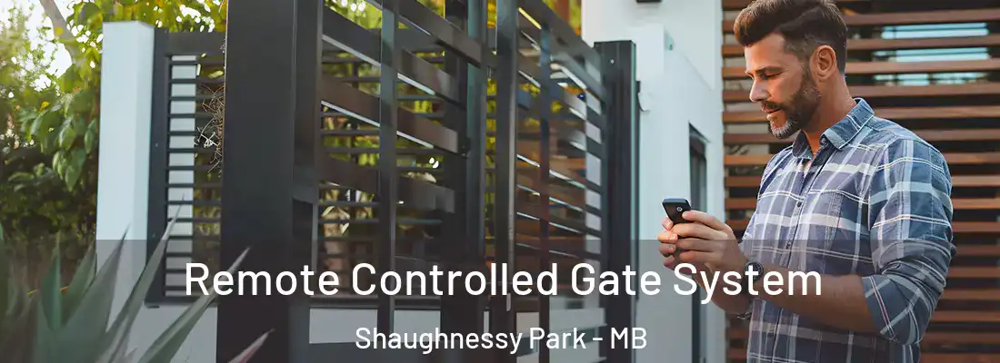  Remote Controlled Gate System Shaughnessy Park - MB