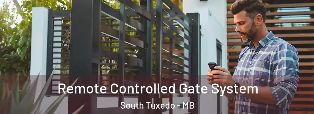  Remote Controlled Gate System South Tuxedo - MB