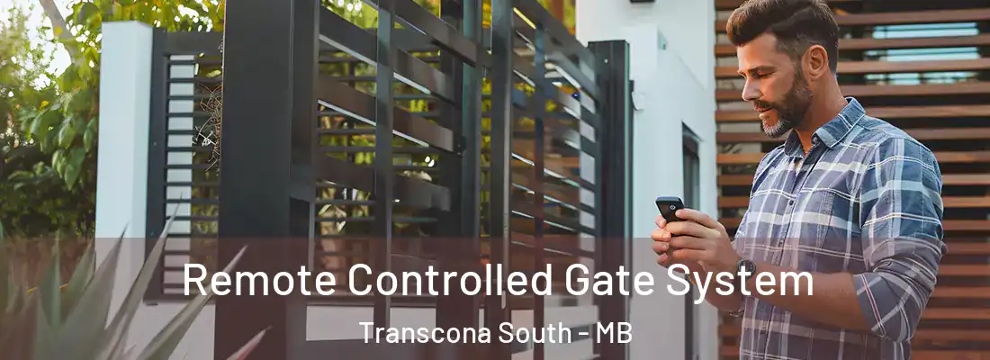  Remote Controlled Gate System Transcona South - MB