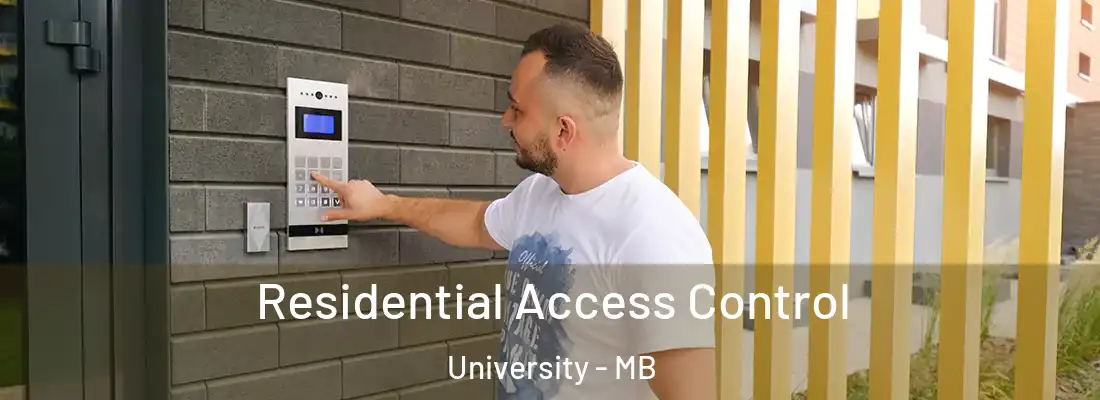  Residential Access Control University - MB