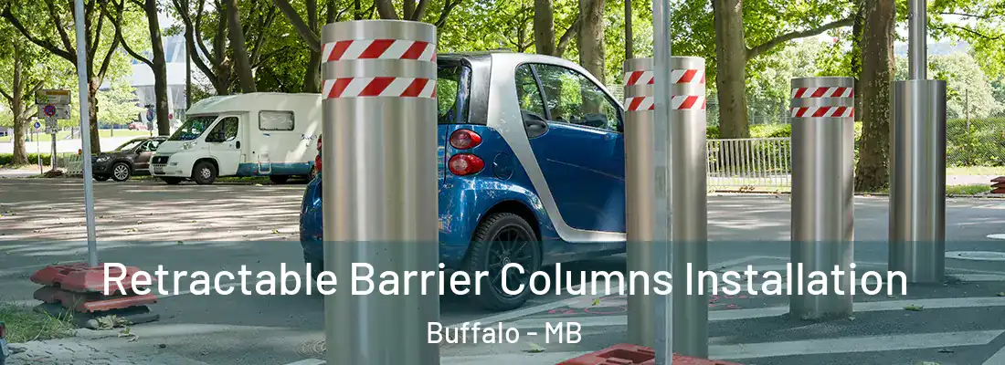  Retractable Barrier Columns Installation Buffalo - MB
