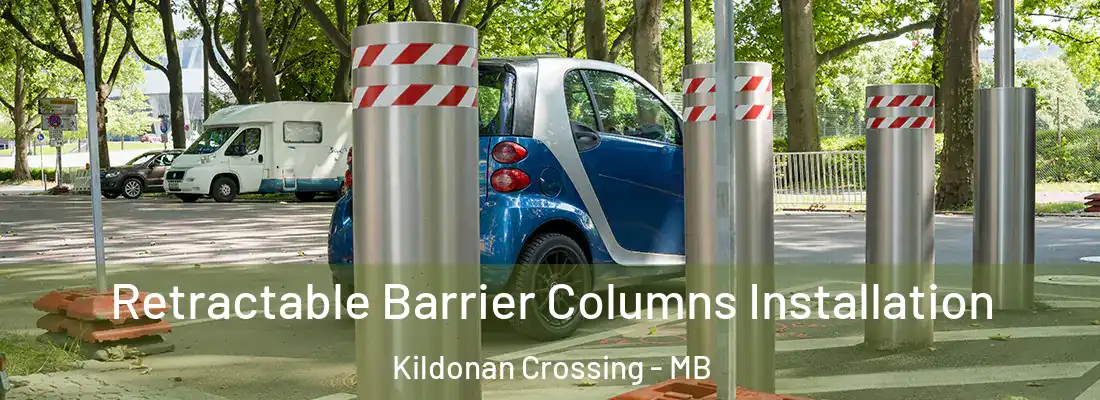  Retractable Barrier Columns Installation Kildonan Crossing - MB