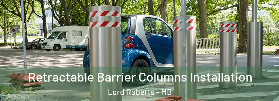  Retractable Barrier Columns Installation Lord Roberts - MB