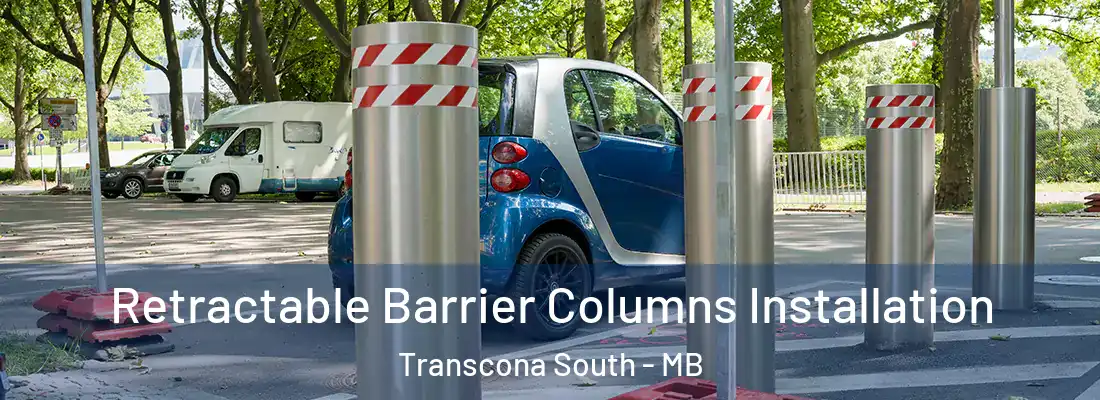  Retractable Barrier Columns Installation Transcona South - MB