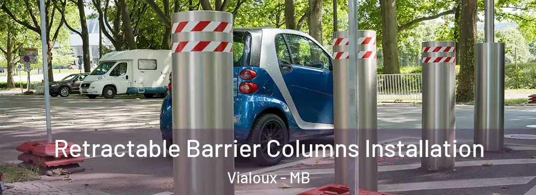  Retractable Barrier Columns Installation Vialoux - MB