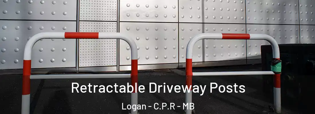  Retractable Driveway Posts Logan - C.P.R - MB