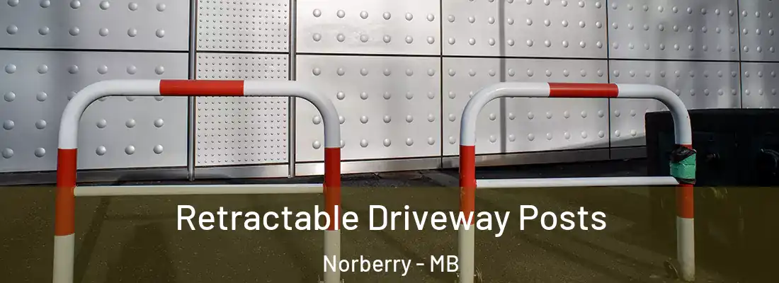  Retractable Driveway Posts Norberry - MB