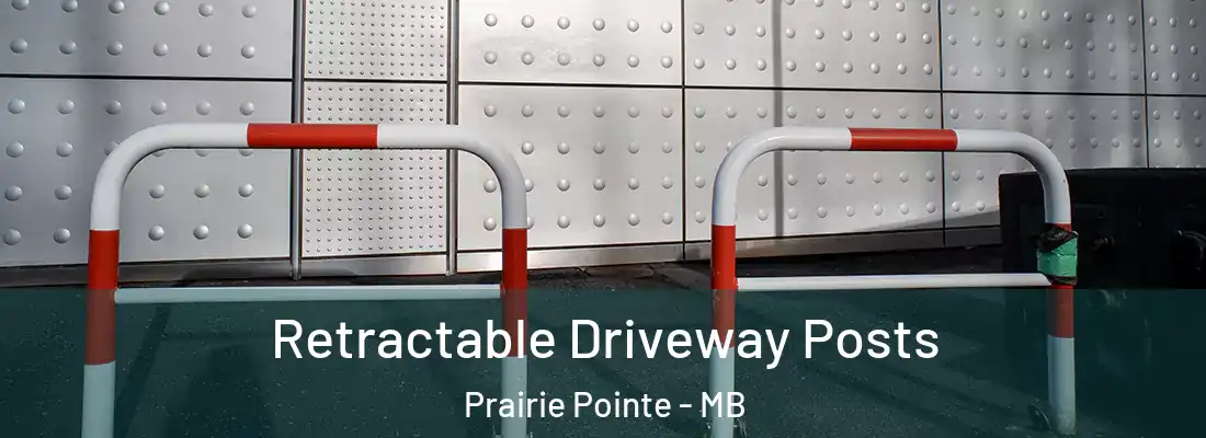 Retractable Driveway Posts Prairie Pointe - MB
