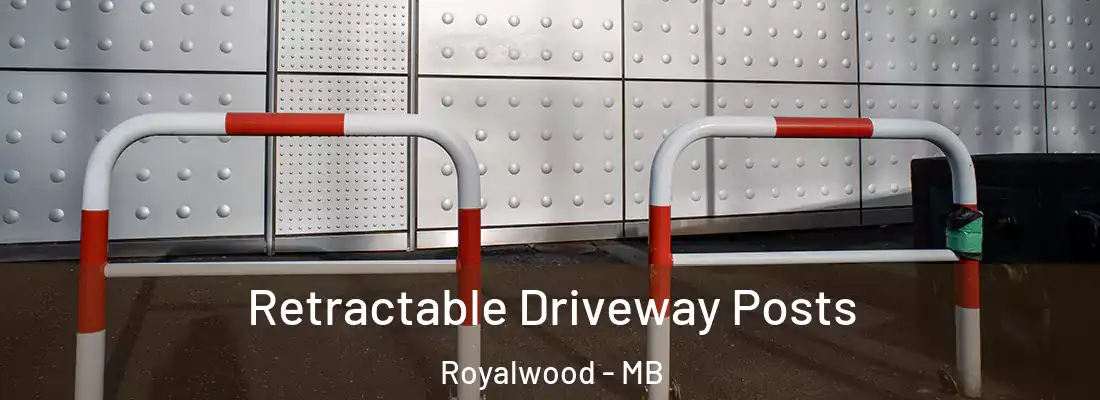  Retractable Driveway Posts Royalwood - MB