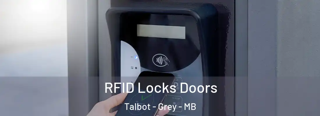  RFID Locks Doors Talbot - Grey - MB