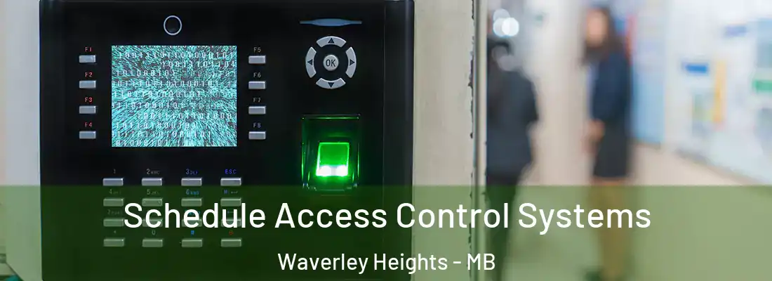  Schedule Access Control Systems Waverley Heights - MB