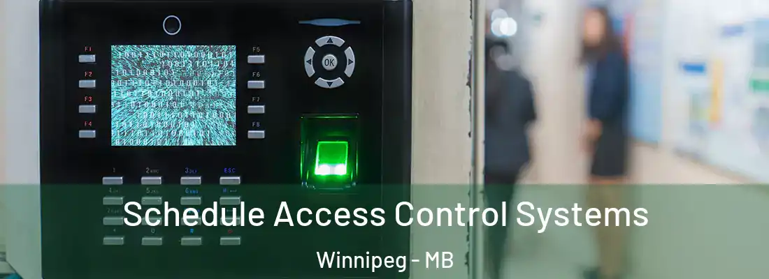  Schedule Access Control Systems Winnipeg - MB
