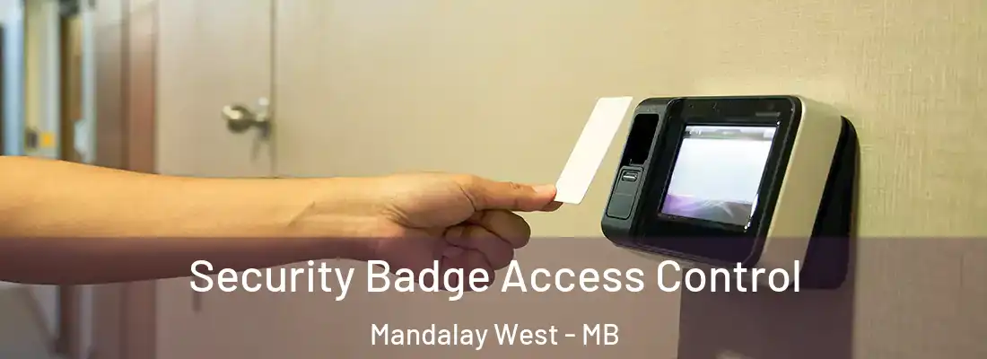  Security Badge Access Control Mandalay West - MB