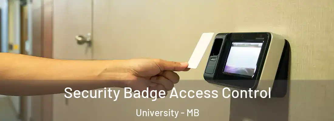  Security Badge Access Control University - MB
