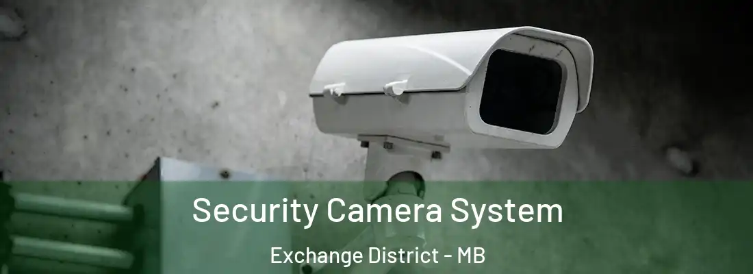 Security Camera System Exchange District - MB