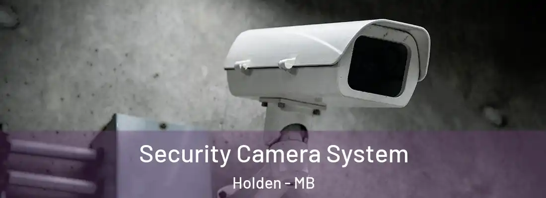  Security Camera System Holden - MB