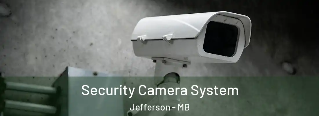  Security Camera System Jefferson - MB