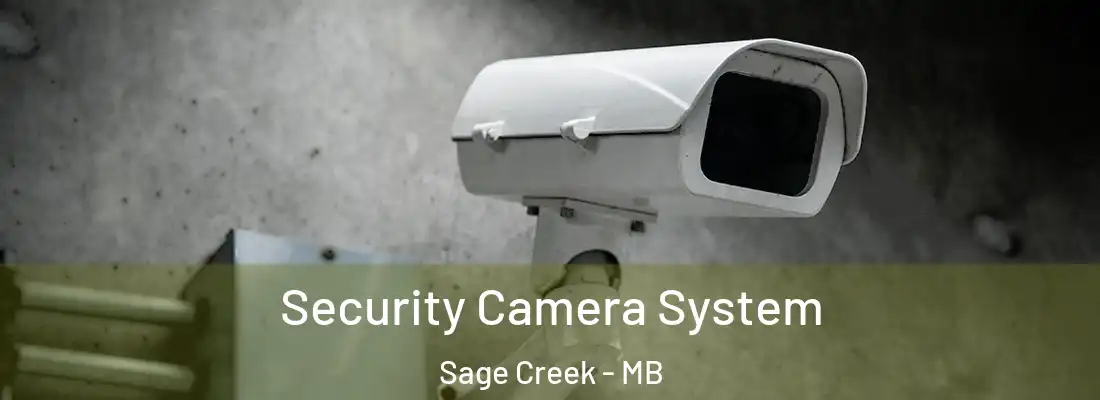  Security Camera System Sage Creek - MB
