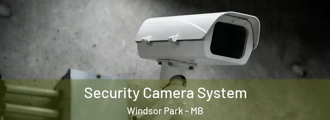  Security Camera System Windsor Park - MB
