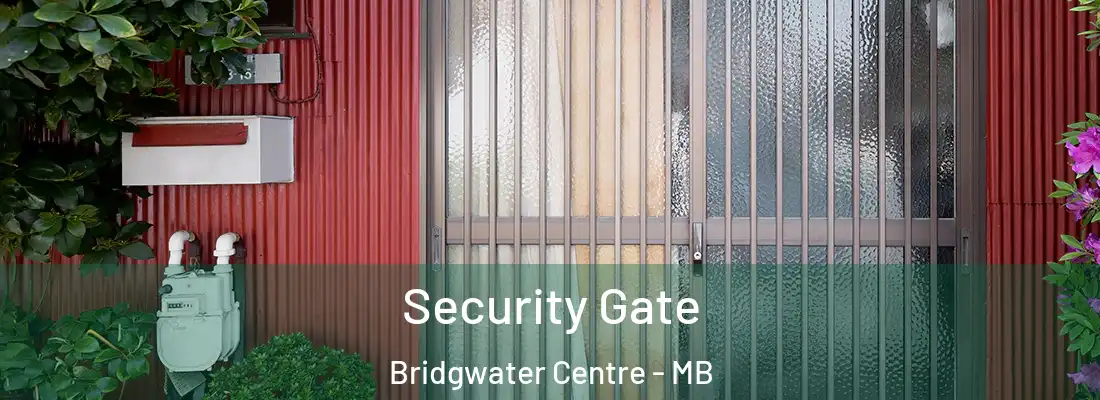  Security Gate Bridgwater Centre - MB