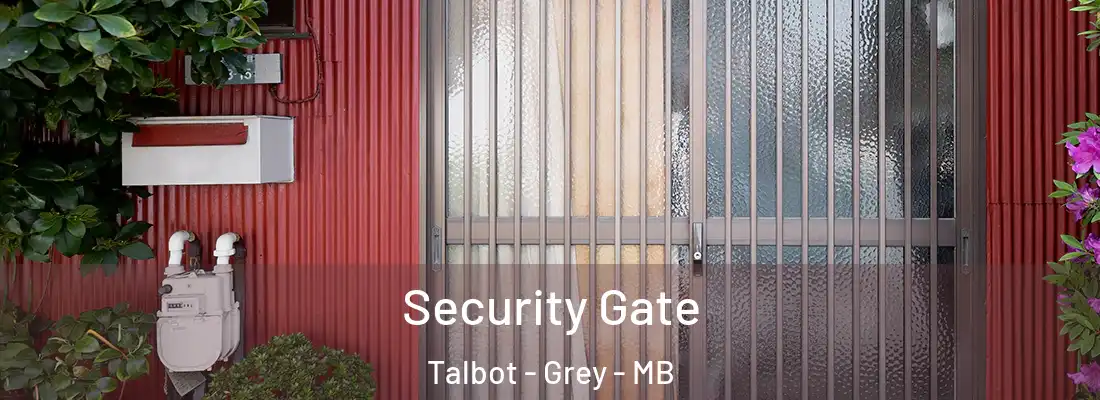 Security Gate Talbot - Grey - MB