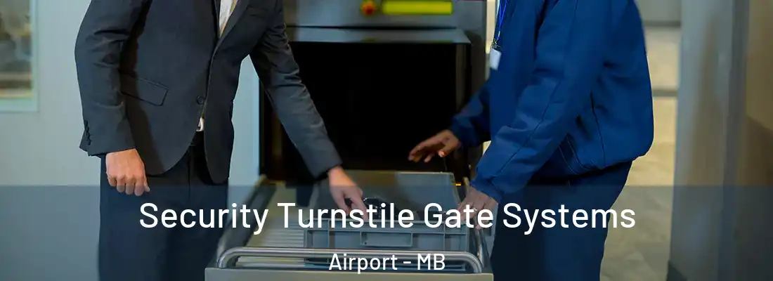  Security Turnstile Gate Systems Airport - MB
