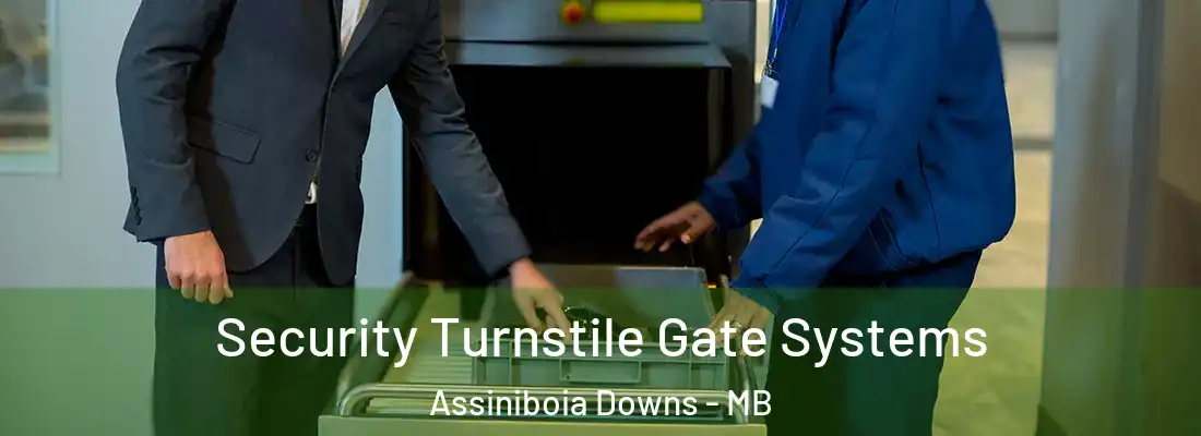  Security Turnstile Gate Systems Assiniboia Downs - MB
