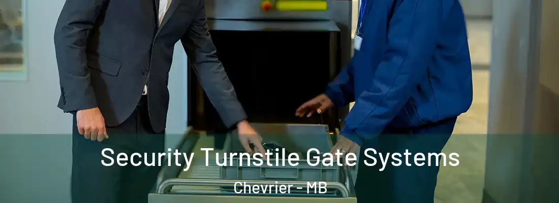  Security Turnstile Gate Systems Chevrier - MB
