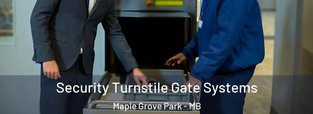  Security Turnstile Gate Systems Maple Grove Park - MB