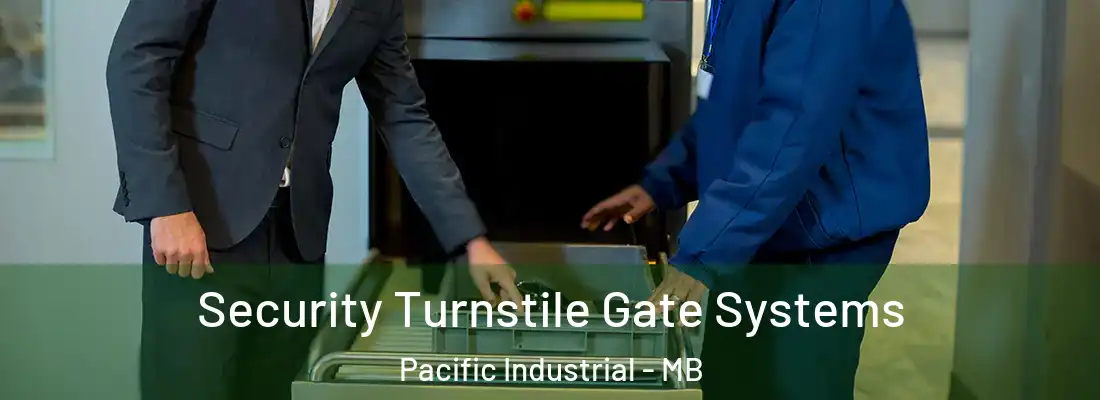  Security Turnstile Gate Systems Pacific Industrial - MB