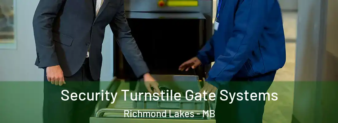  Security Turnstile Gate Systems Richmond Lakes - MB