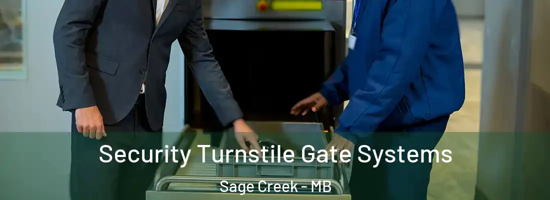  Security Turnstile Gate Systems Sage Creek - MB