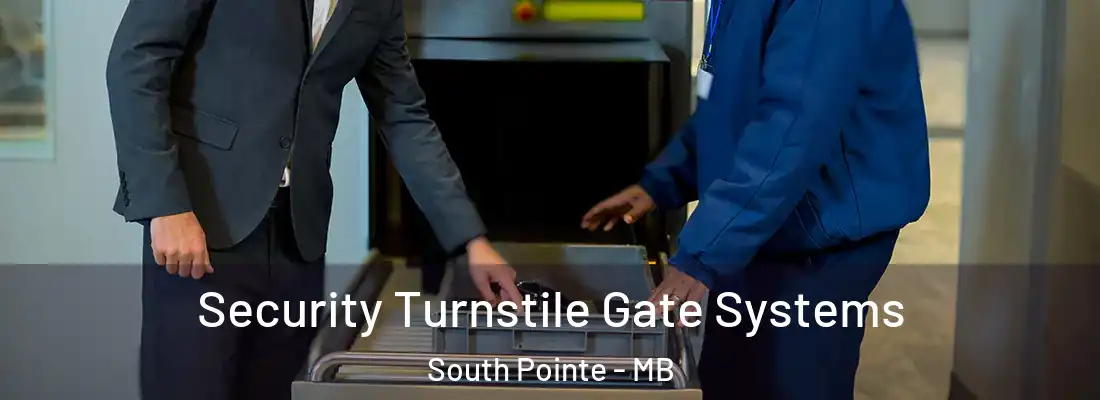  Security Turnstile Gate Systems South Pointe - MB