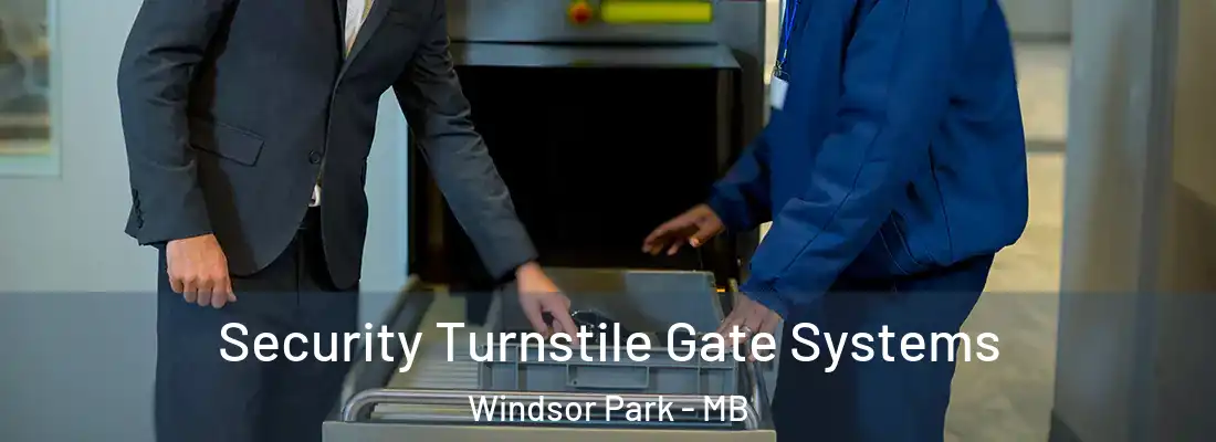  Security Turnstile Gate Systems Windsor Park - MB