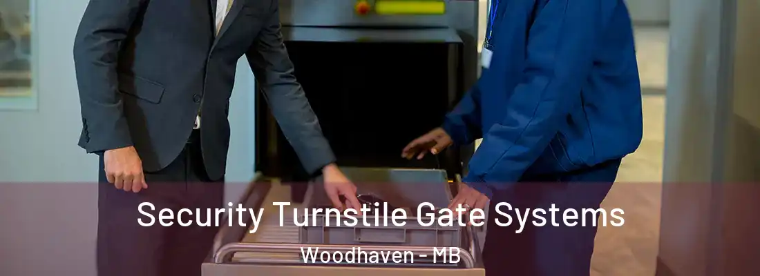  Security Turnstile Gate Systems Woodhaven - MB