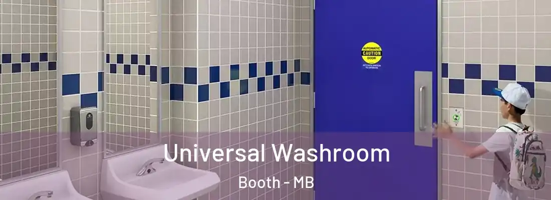  Universal Washroom Booth - MB