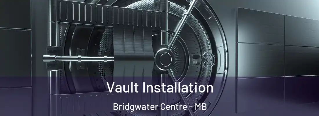  Vault Installation Bridgwater Centre - MB