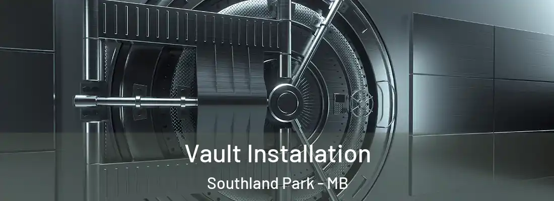  Vault Installation Southland Park - MB