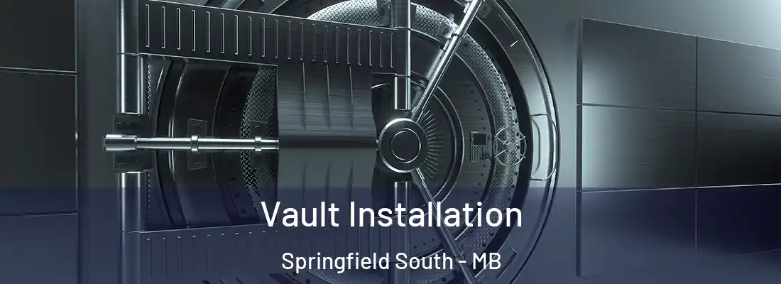  Vault Installation Springfield South - MB